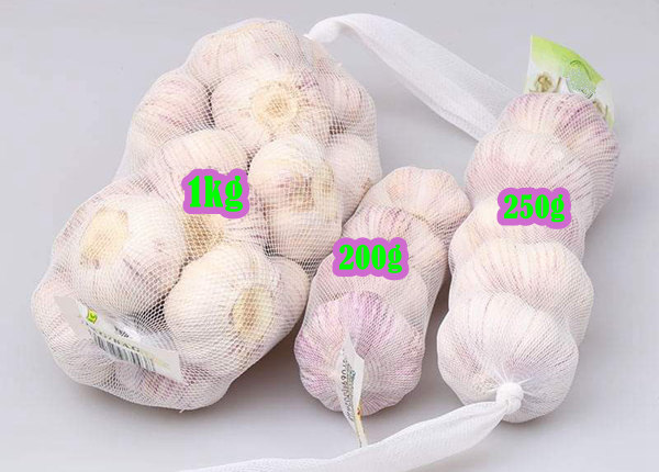 chinese fresh red garlic 1kg per bag